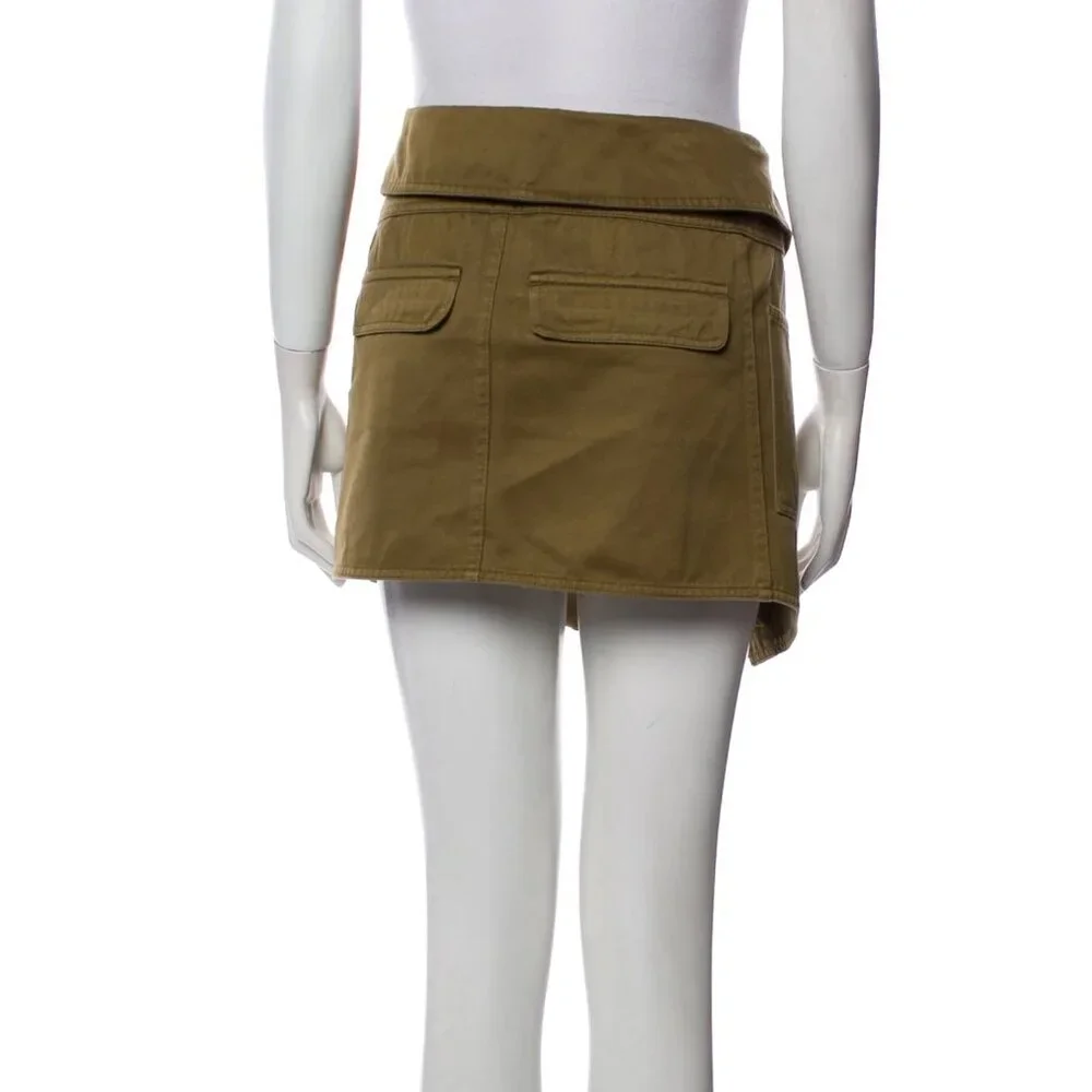 Isabel Marant Olive Green Mini Skirt (US 6) - Picture 3 of 3